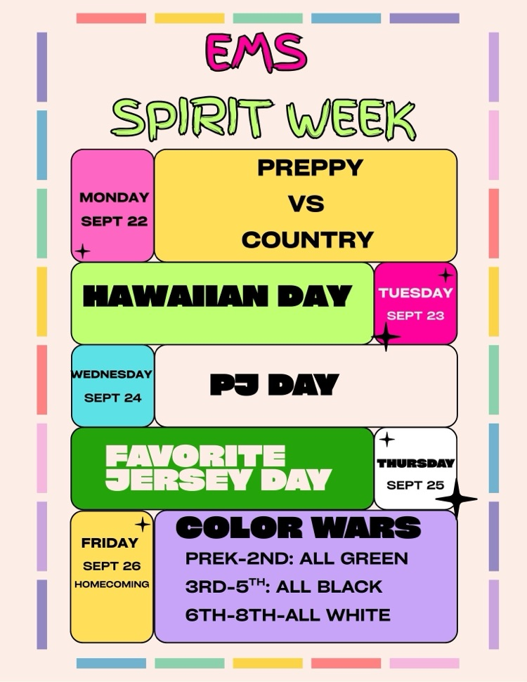 EMS Spirit Week
