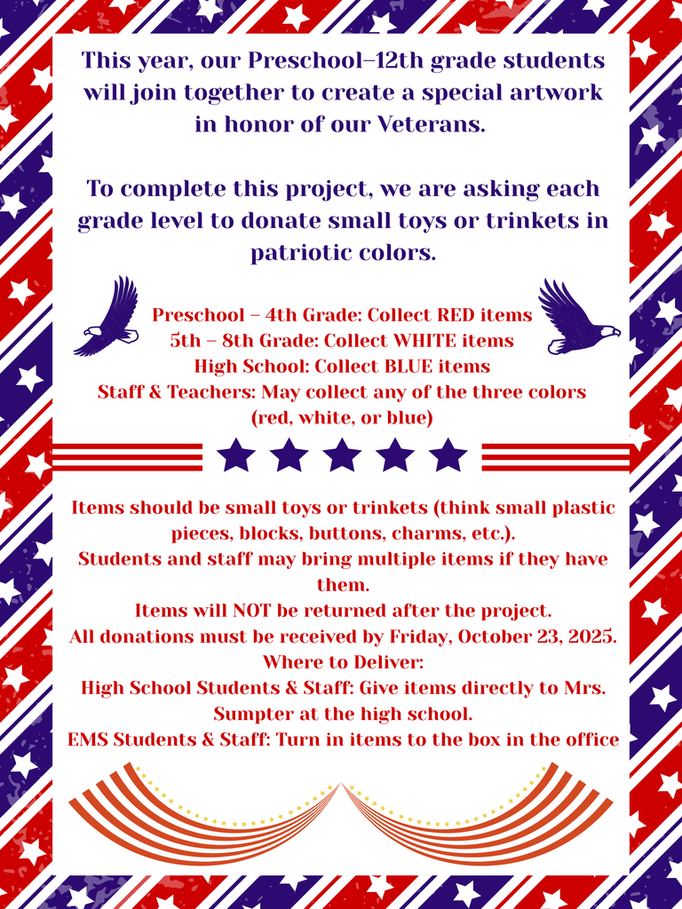 Navy Blue Red and Cream Retro Veterans Day Poster (1) (1)