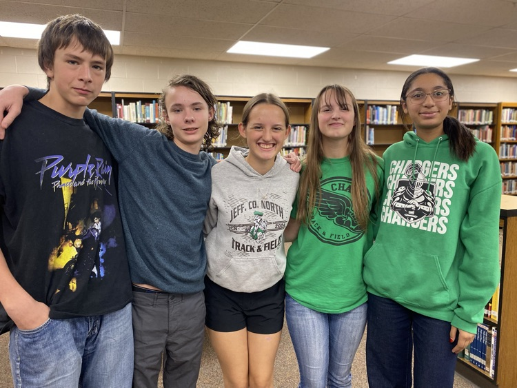 JCNHS JV Scholars Bowl team