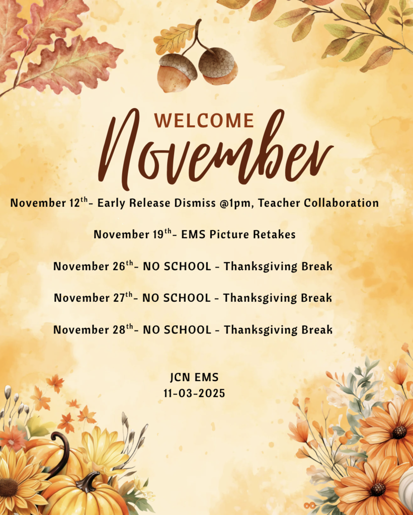 Imp dates in November