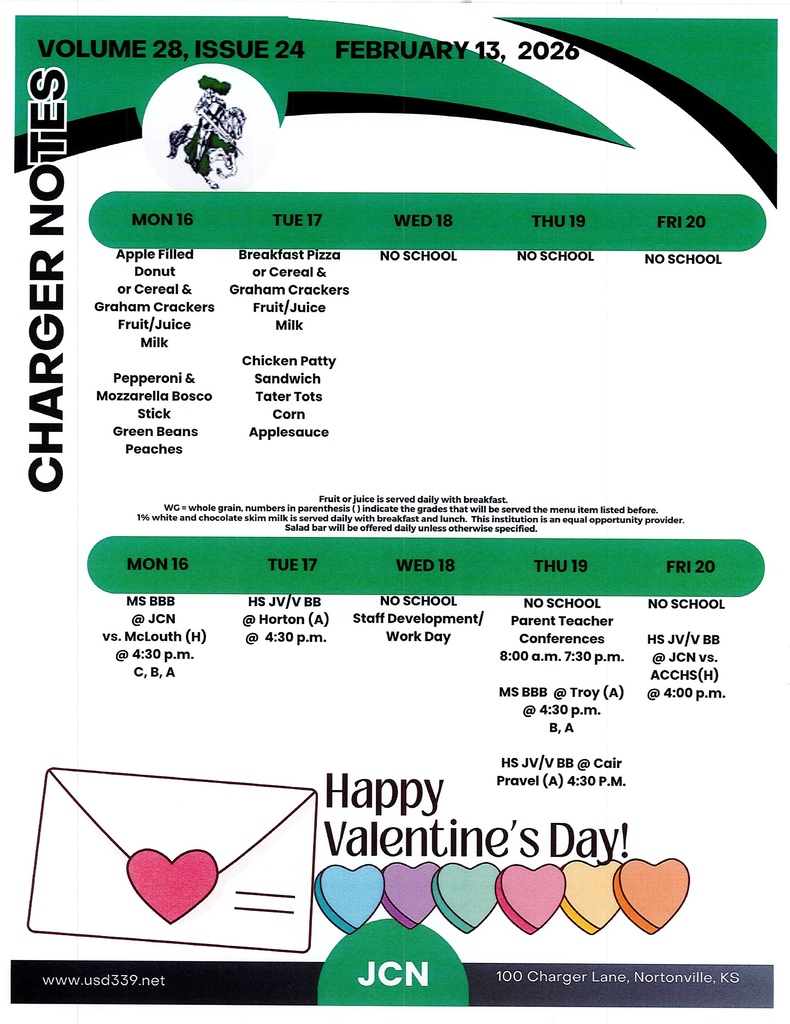 Charger Notes 02/16 - 02/20