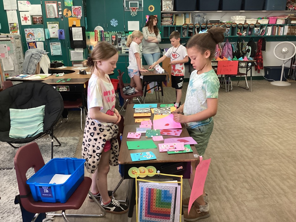 Third grade buying and selling their products