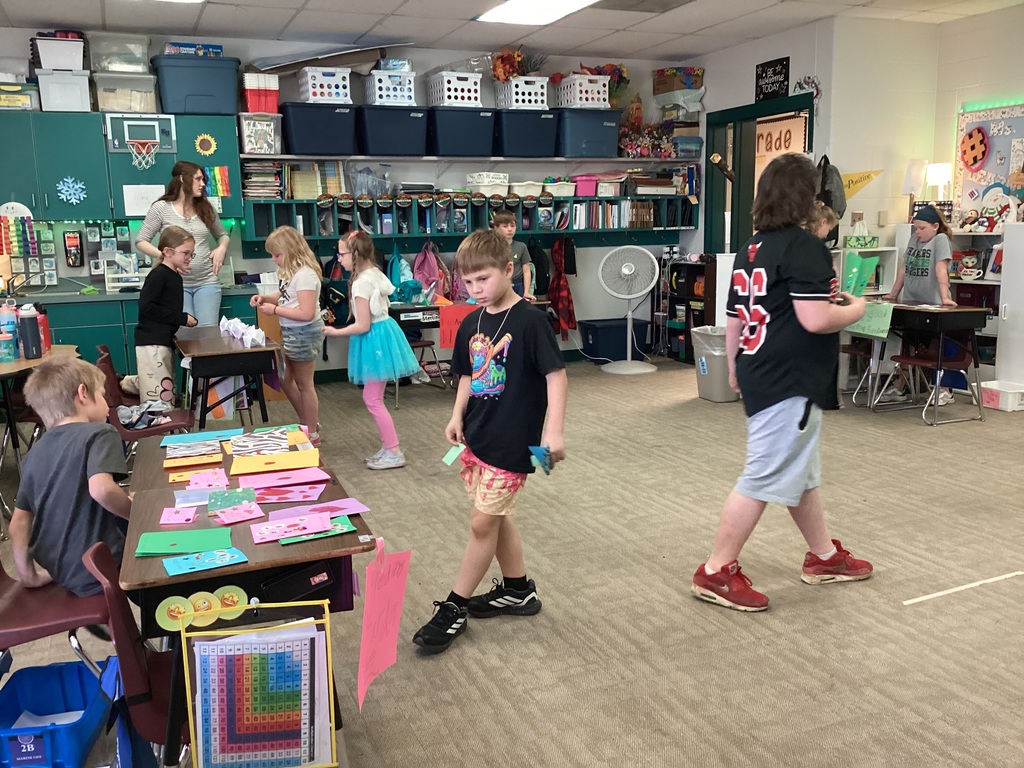 Third grade buying and selling their products