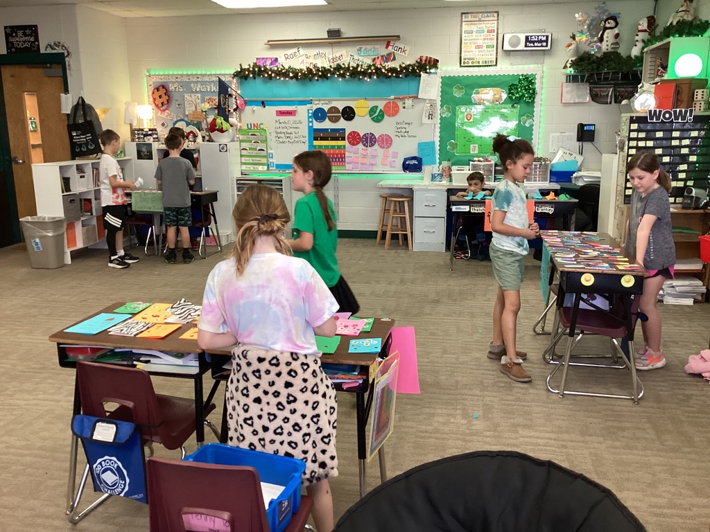 Third grade buying and selling their products