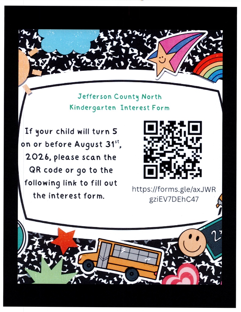 Kindergarten Interest Form