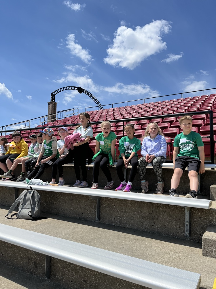kids in bleachers