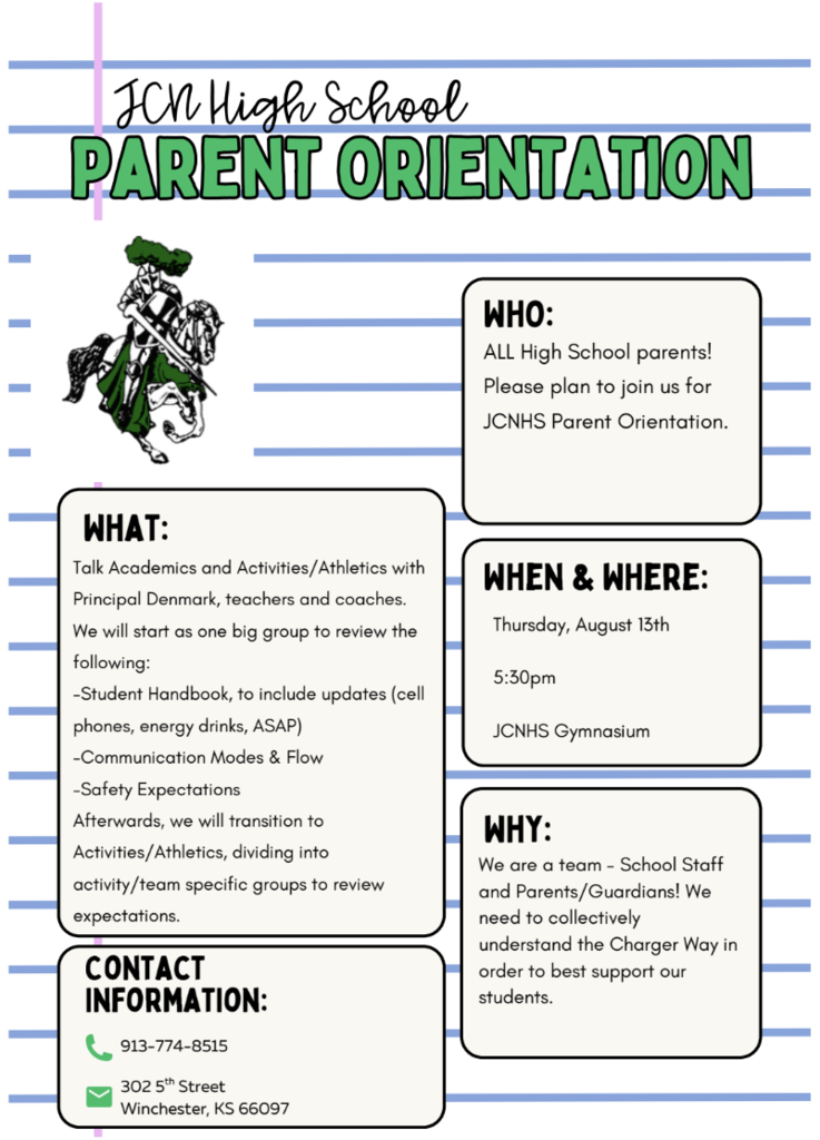 HS 26-27 Parent Orientation