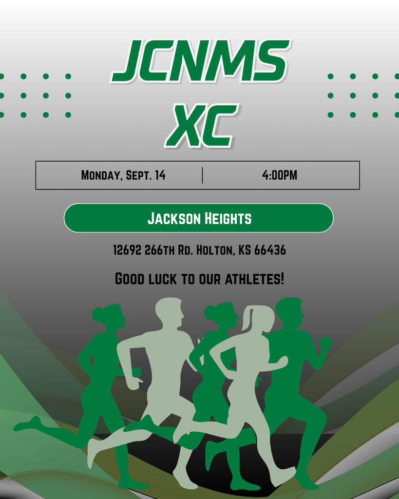 The MS Cross Country team travels to Jackson Heights today. Races begin at 4:00pm. Hope to see you there.