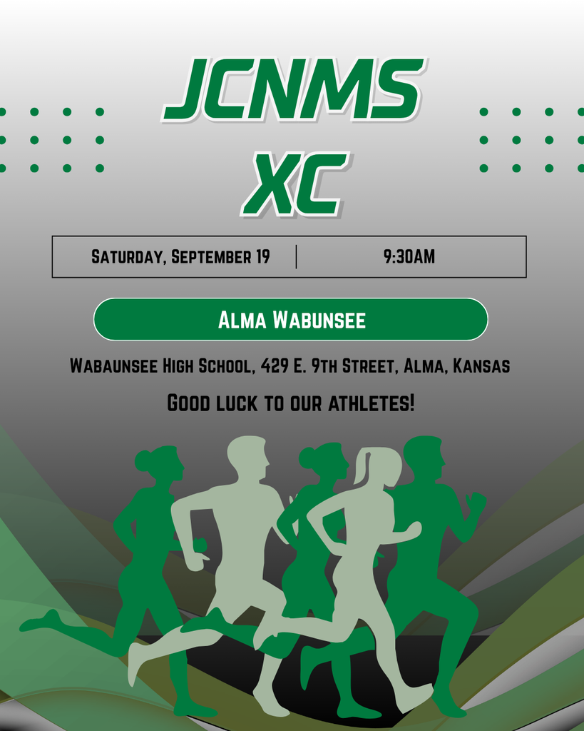 Our MS Cross Country Team travels to Alma Wabunsee tomorrow. The races are set to begin at 9:30am. We hope to see you there! Wabaunsee High School, 429 E. 9th Street, Alma, Kansas