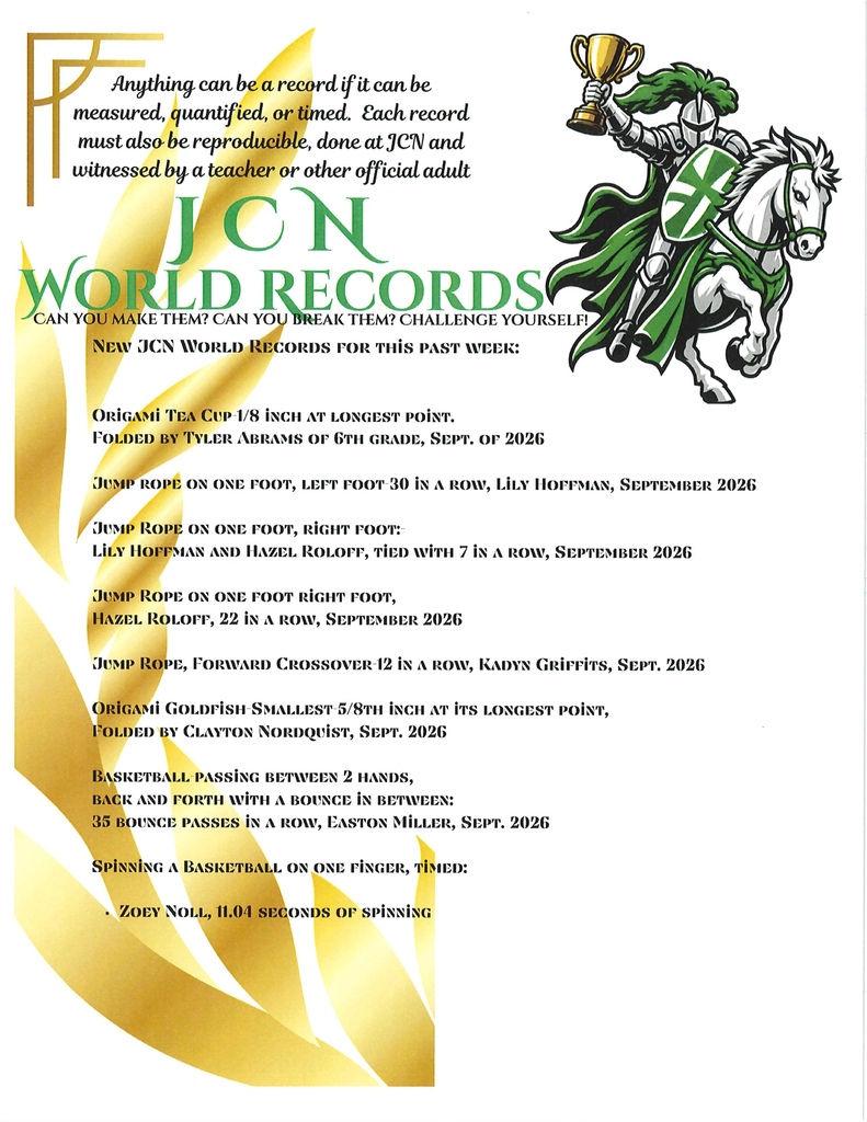 JCN World Records