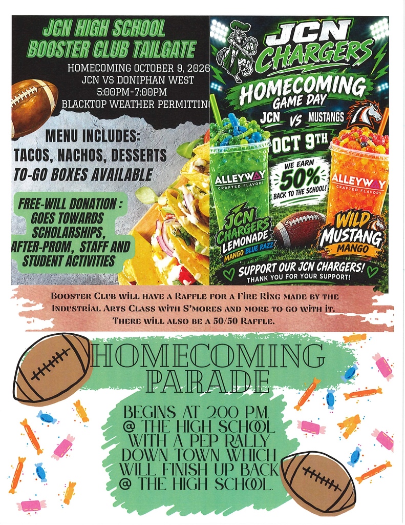 Homecoming Announcements