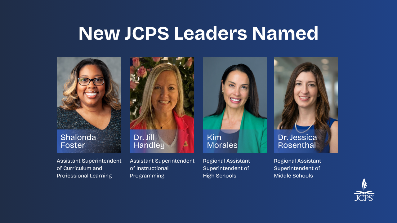 JCPS names four new assistant superintendents as part of district