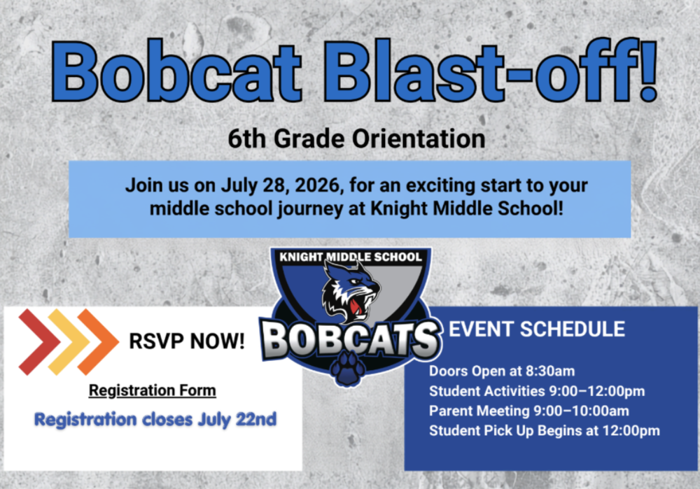 describing the 6th grade oriemtation. call 485-8287 for details