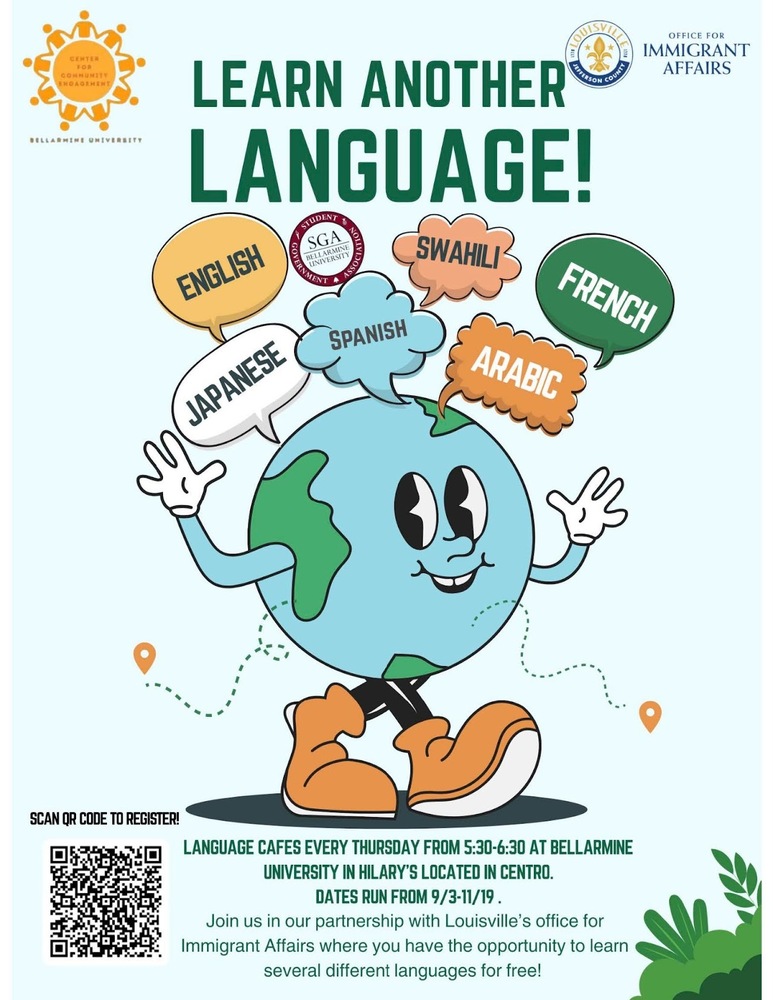 learn a language poster