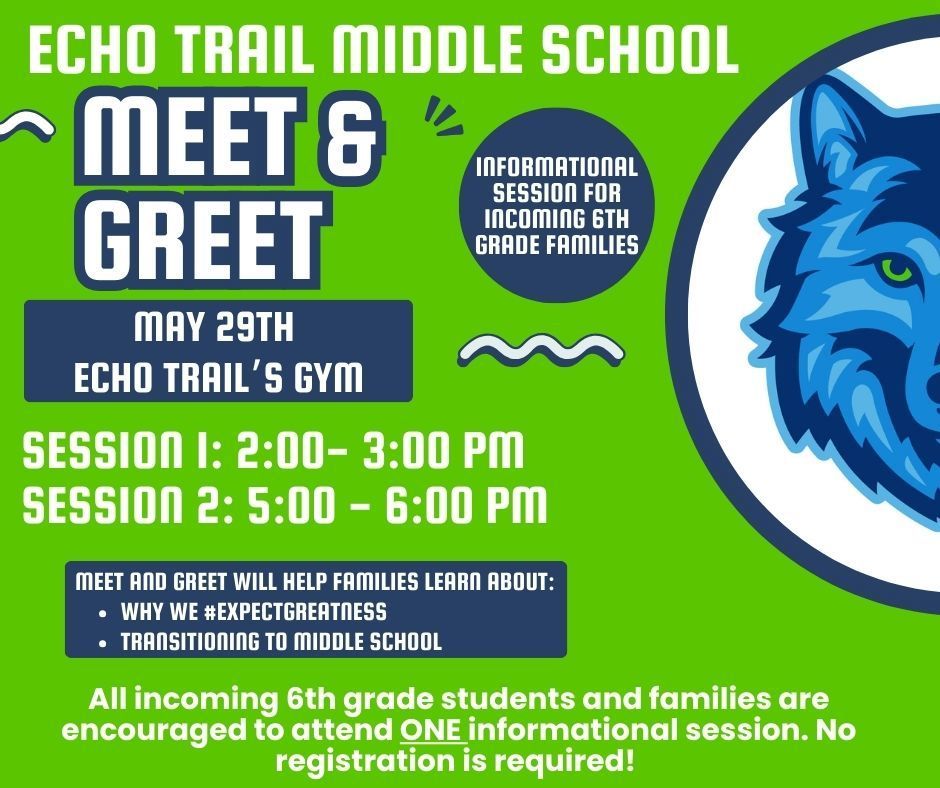 Incoming 6th Grade Meet and Greet