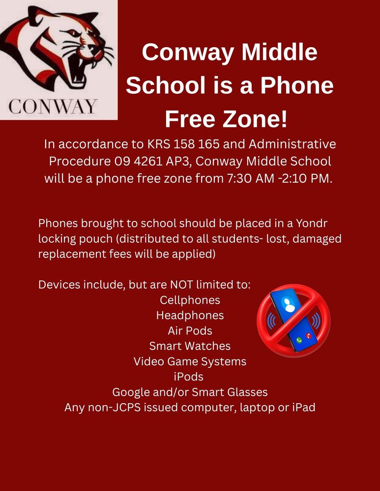 Cell phone policy