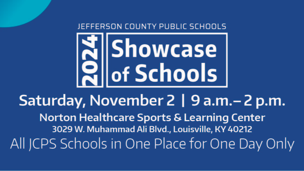 Showcase of Schools flyer; November 2, 9:00 AM-2:00 PM