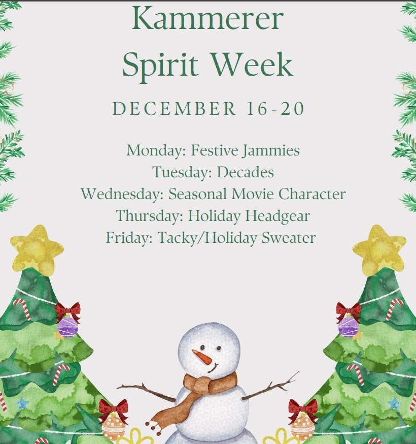 Spirit week activities