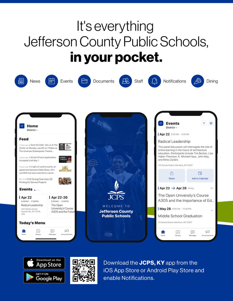 Picture of our Flyer to get the Thrillshare APP, just search for the app on the app store.