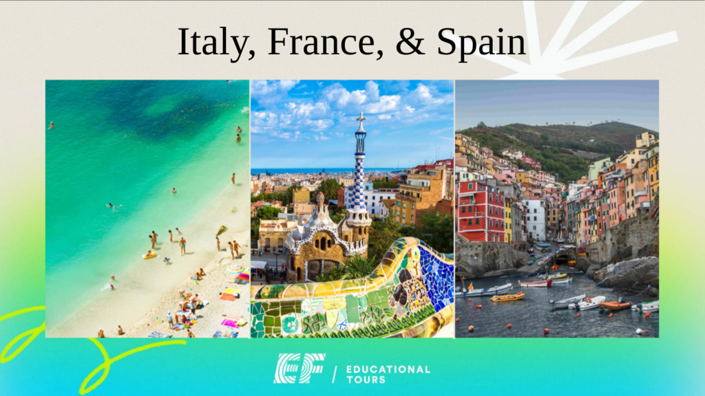 Italy, France & Spain EFTours