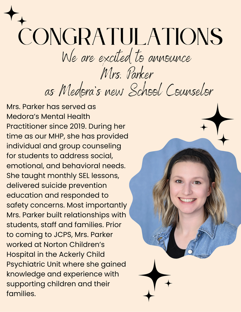 Congratulations Mrs. Parker