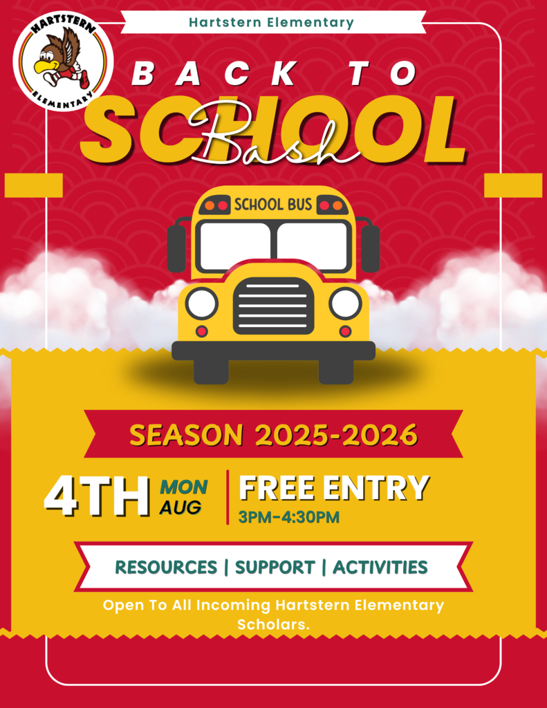 Hartstern Back To School Bash -English