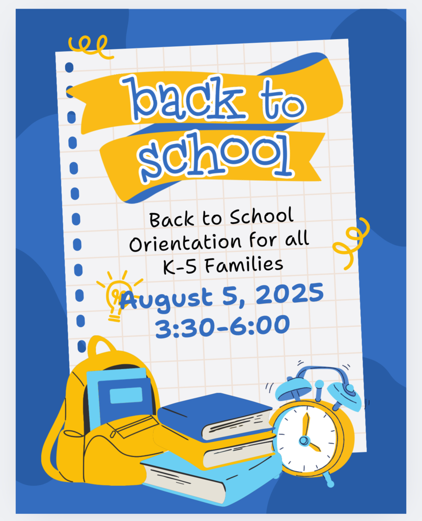 Back to School Orientation