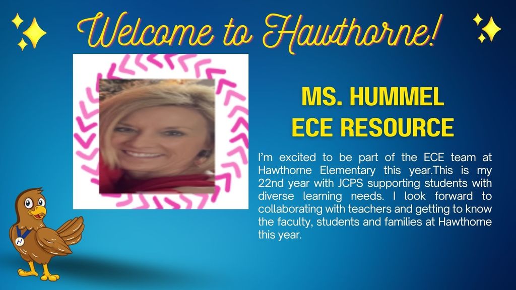 New Hawthorne Staff 2025-2026 Ms. Hummel