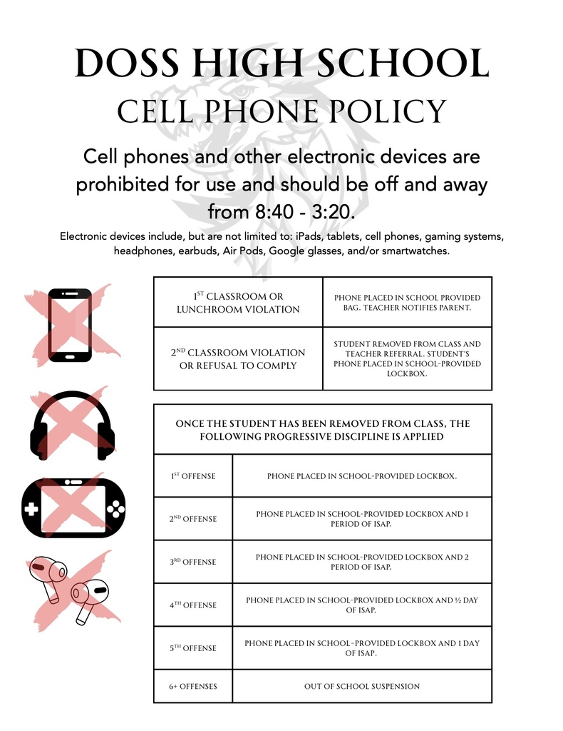 Cell Phone Policy
