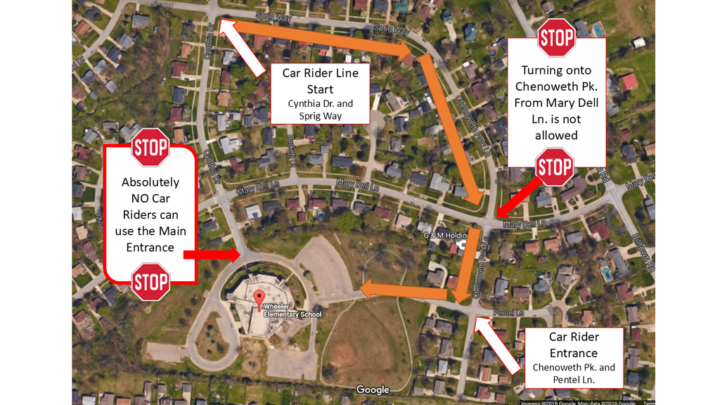 Car Rider Maps