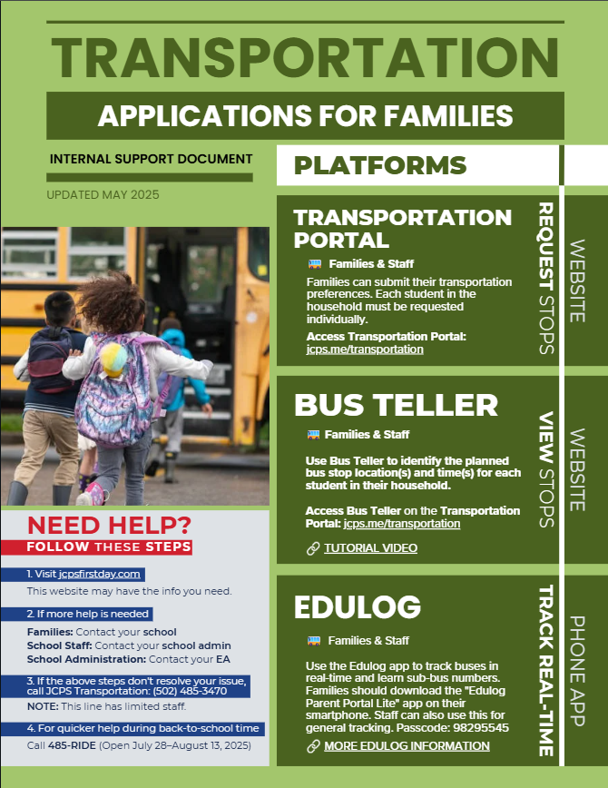 Bus Finder information