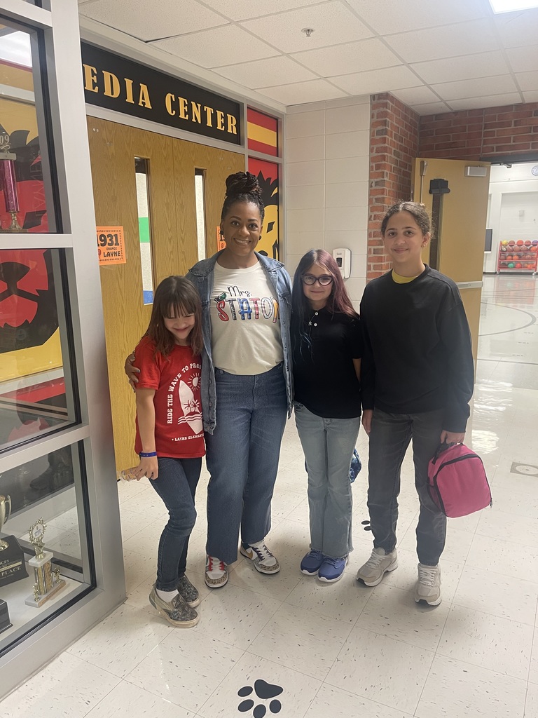 Mrs. Staton and her 5th graders