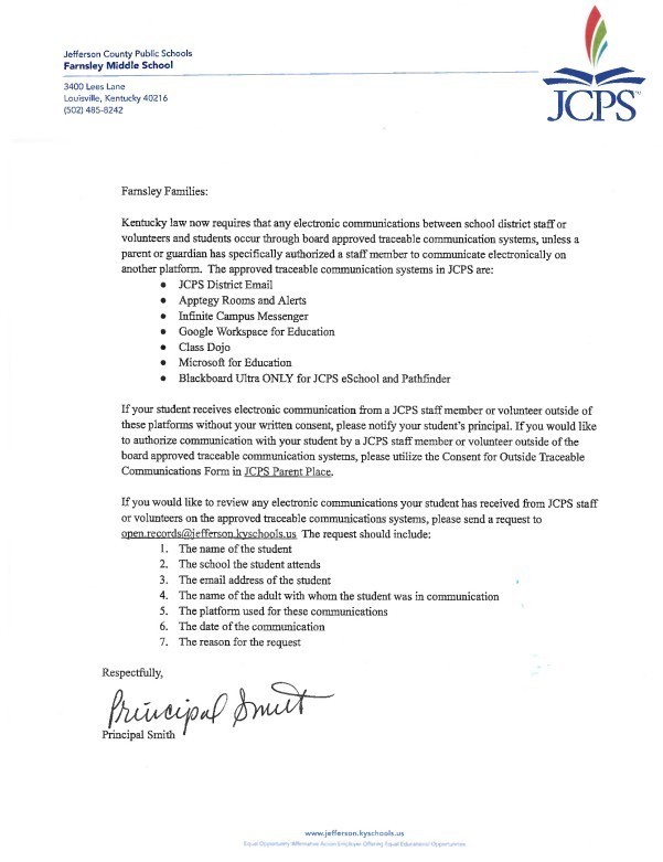 CSmith Letter