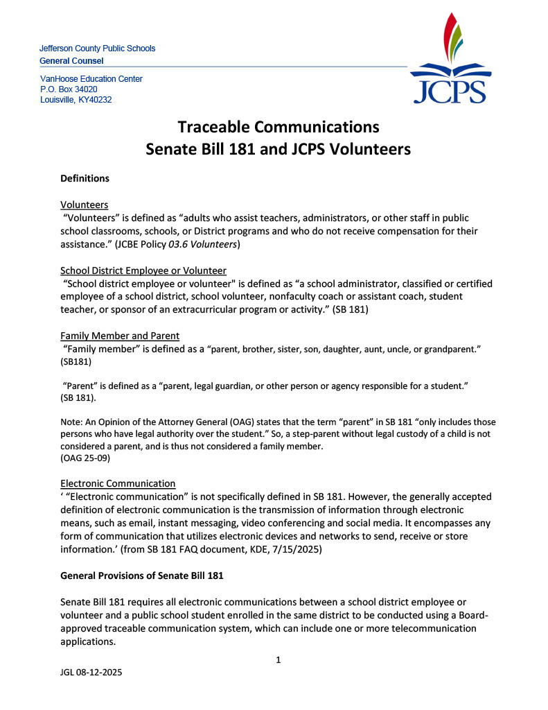 Page 1  JCPS Guidance