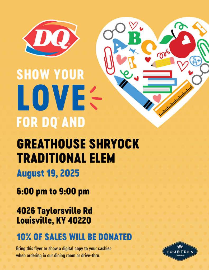 Flyer for event