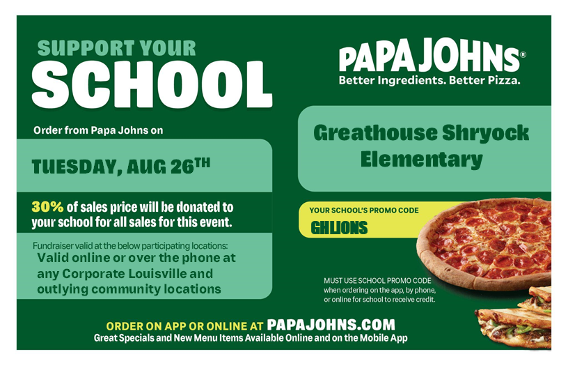 Flyer for event