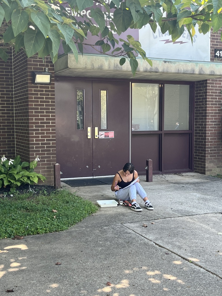 outside