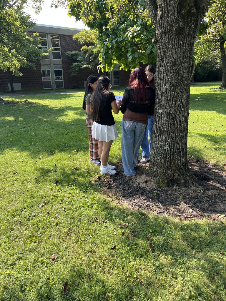 outside