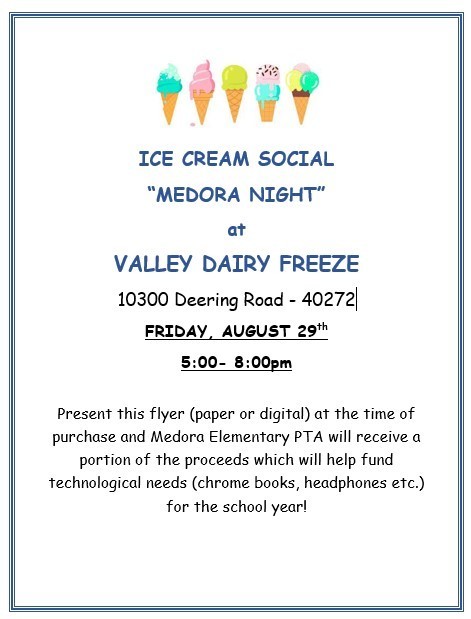 Medora's Ice Cream Social