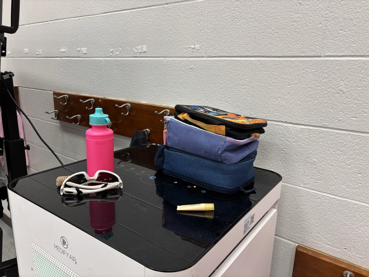 water bottle and lunch boxes
