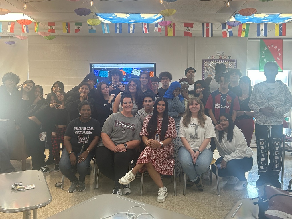 hsu and bsu students, group photo