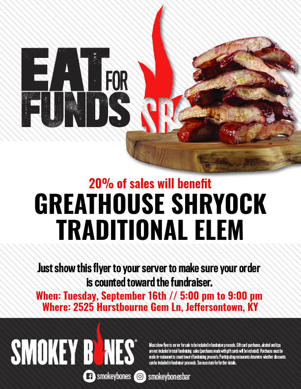 Flyer for event