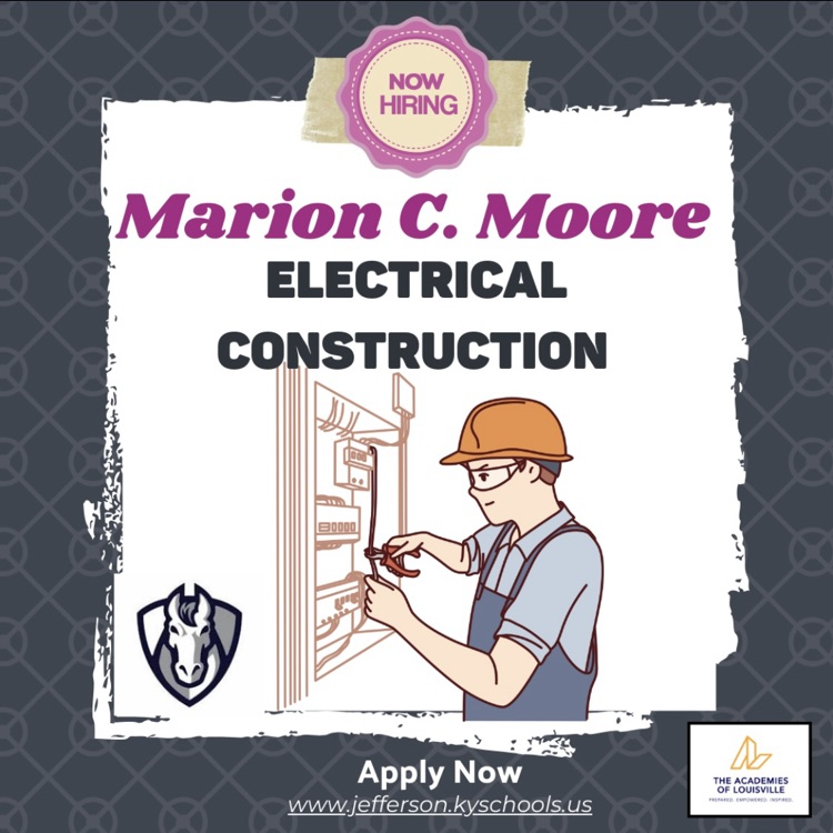 now hiring electrical teacher