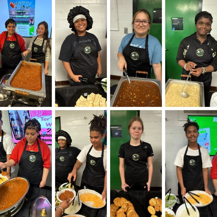 Collage photo of culinary students and open house