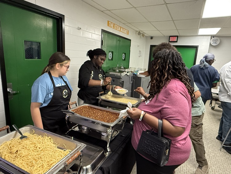 culinary serving at open house