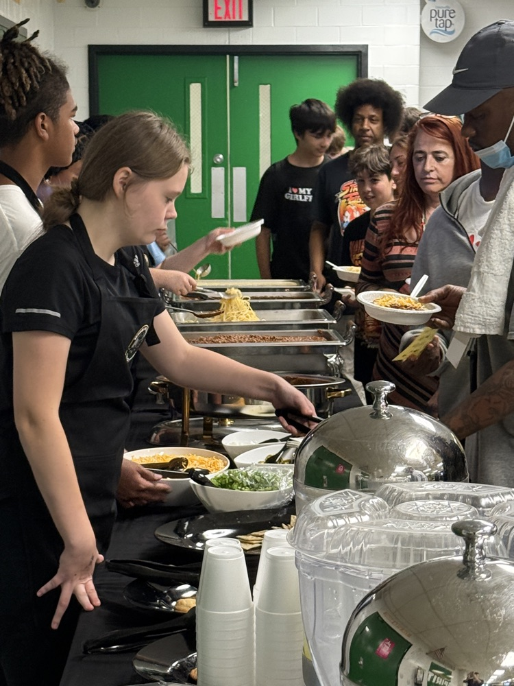 culinary serving at open house