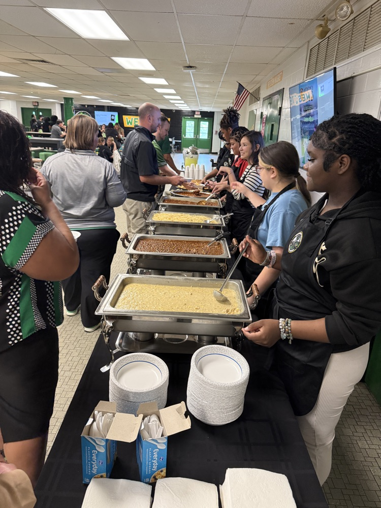 culinary serving at open house