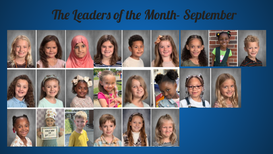Leaders of the month September