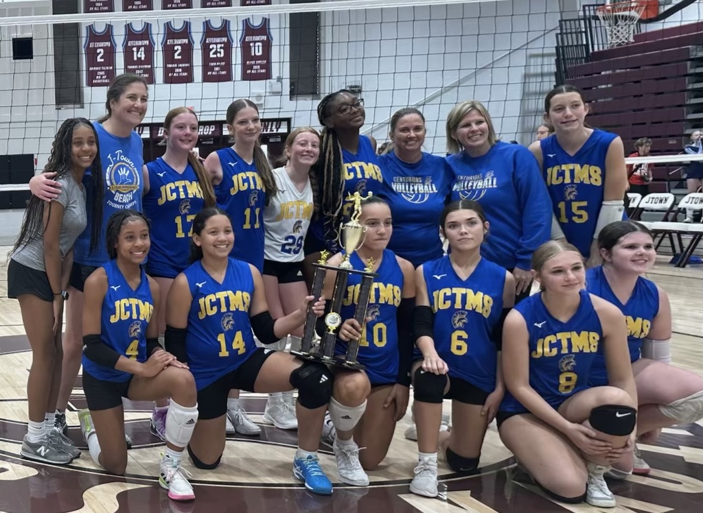 8th grade volleyball team
