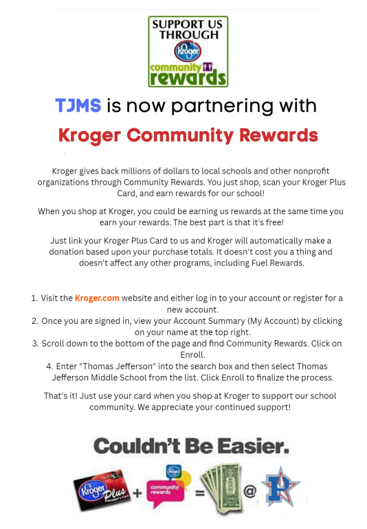 Kroger Sign Up information 